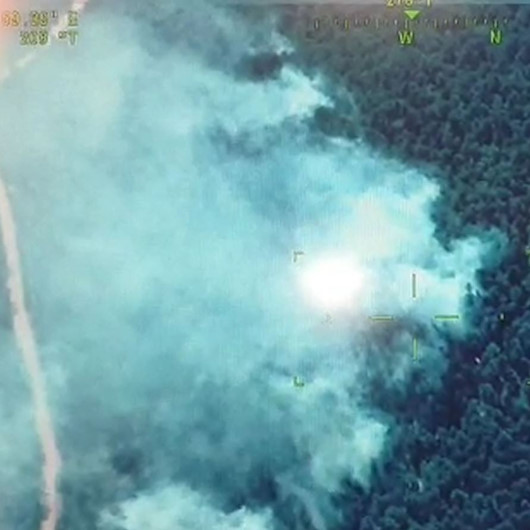Termal drone ve İHAlar nokta verdi ekipler anında müdahale etti