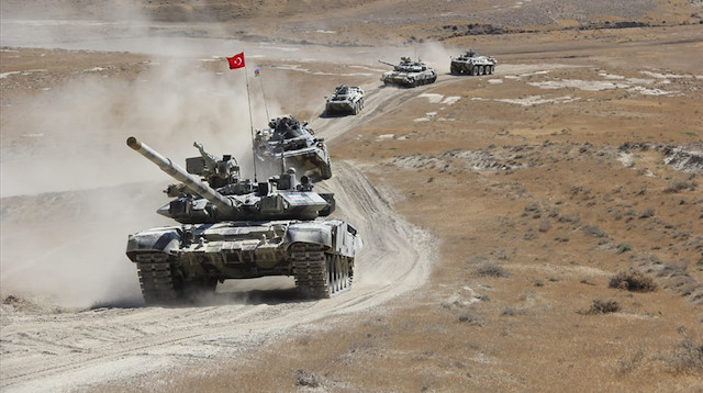 Türkiye ve Azerbaycan ortak tatbikatından yeni görüntüler