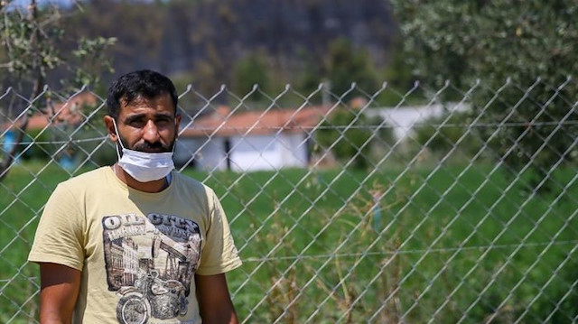 حكاية شاب سوري تطوع باطفاء حريق في إزمير التركية