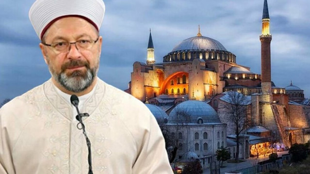 رئيس الشؤون الدينية التركي: "آيا صوفيا منفتح على البشرية جمعاء"