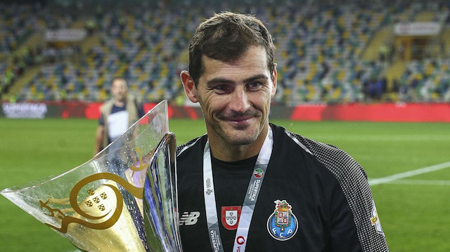Casillas son olarak Porto'da forma giydi.