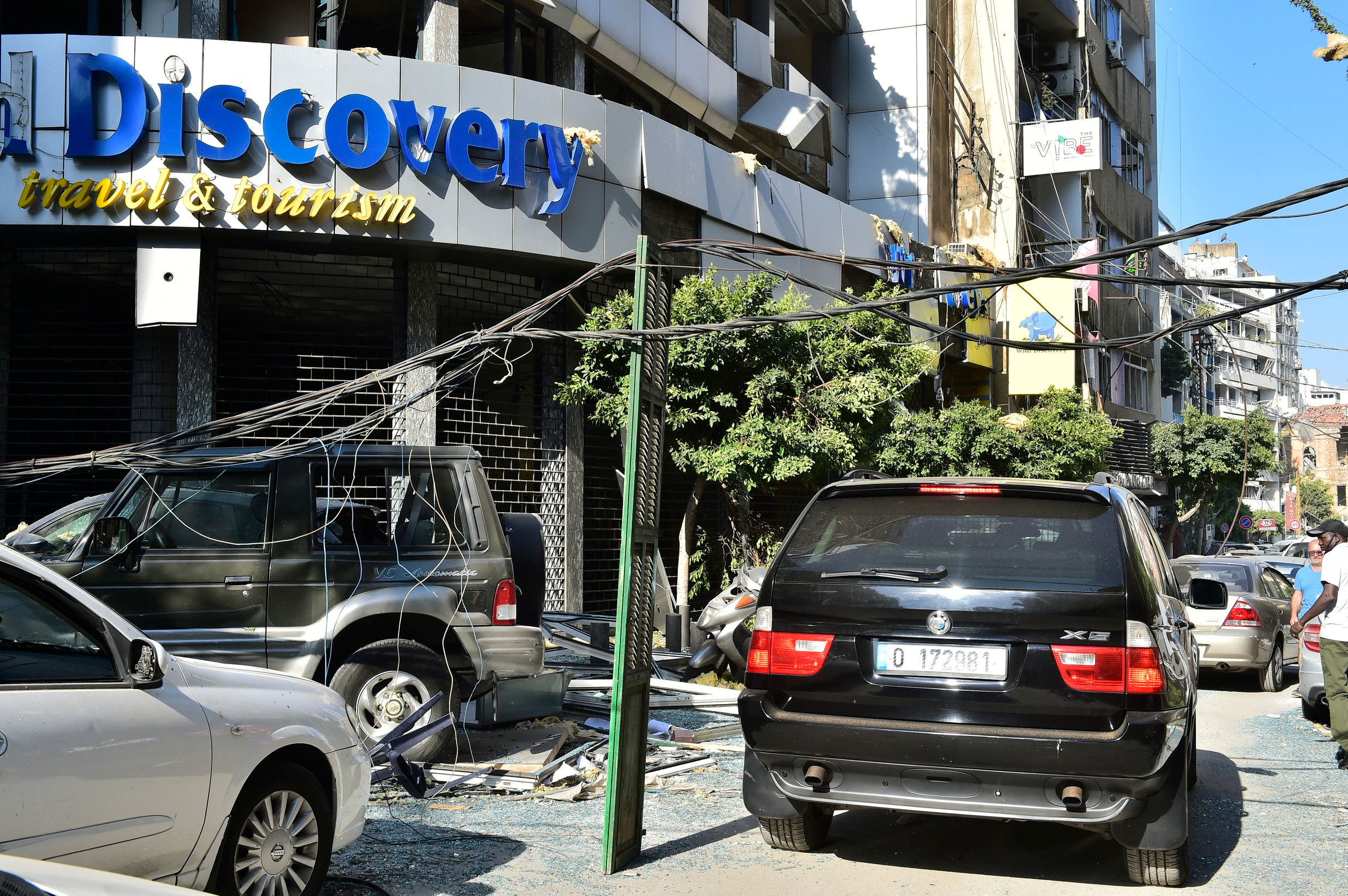 Patlama bölgede hasara yol açtı.