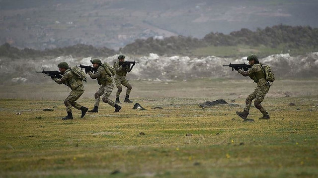 الجيش التركي يُحييد إرهابيا من "ي ب ك/ بي كا كا" شمال شرقي سوريا