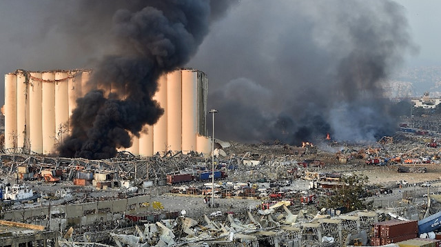 Beyrut Valisi açıkladı: Beyrut Limanı'ndaki patlamanın zararı 3 ila 5 milyar dolar