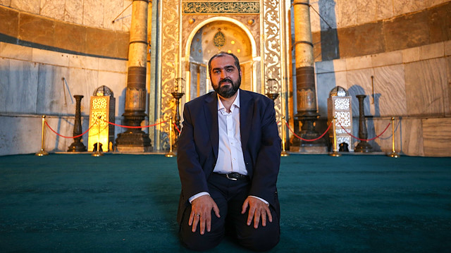 Marmara Üniversitesi İslam Hukuku Anabilim Dalı Başkanı Prof. Dr. Mehmet Boynukalın Ayasofya imamlarından biri oldu.