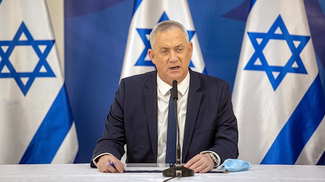 Israel's Alternate Prime Minister and Defence Minister Benny Gantz 