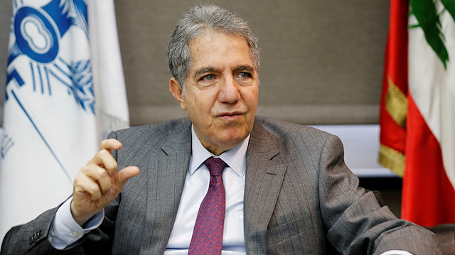  Lebanon's Finance Minister Ghazi Wazni