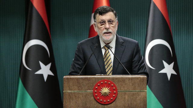 Libya's internationally recognised Prime Minister Fayez al-Sarraj 