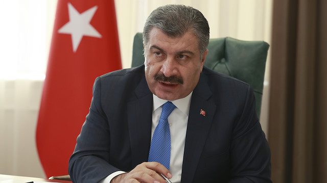 Turkey's Health Minister Fahrettin Koca