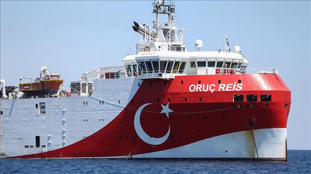 وصول سفينة التنقيب التركية "أوروتش رئيس" شرق المتوسط