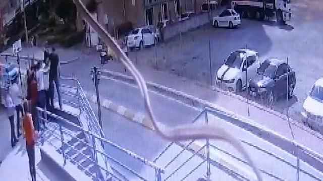 Esenyurt'taki bir rezidans önünde silahlı kavga: 1 yaralı, 7 gözaltı