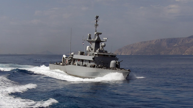 Meis Adası çevresinde hareketlilik: Türk hücumbotu Kaş'a, Yunan hücumbotu Meis Adası'na yanaştı