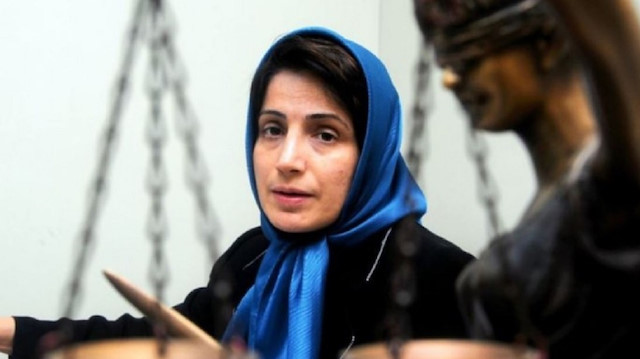 الناشطة الإيرانية "نسرين ستوده" تضرب عن الطعام