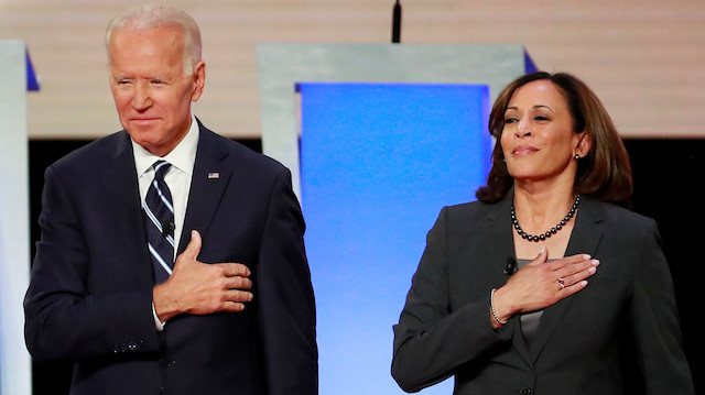Former Vice President Joe Biden and U.S. Senator Kamala Harris