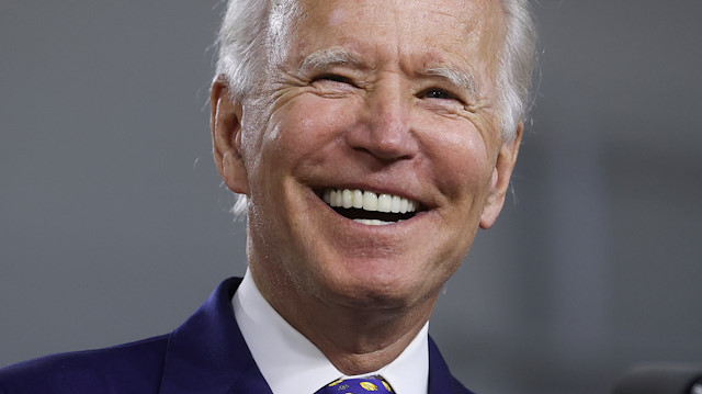 US Democratic presidential candidate and former Vice President Joe Biden 
