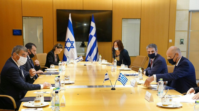 Türkiye'nin adımları sonrası Yunan bakan soluğu İsrail'de aldı