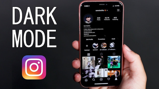 Instagram'da birkaç adımda dark mode yapabilirsiniz.