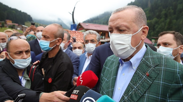 Cumhurbaşkanı Erdoğan’dan Ayder Yaylası'nda soruları yanıtladı. 