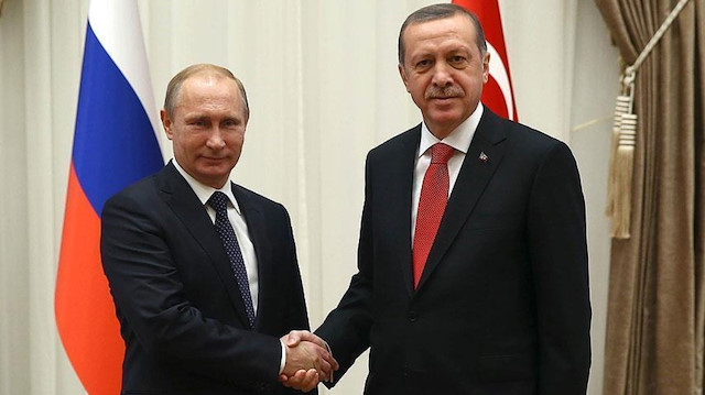 Rusya Devlet Başkanı Putin - Cumhurbaşkanı Erdoğan