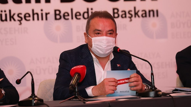 Antalya Büyükşehir Belediye Başkanı Muhittin Böcek.