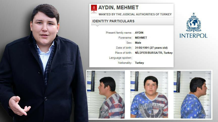 Çiftlik Bank firarisi Mehmet Aydın, INTERPOL'ün en çok arananlar listesinde yer alıyor.