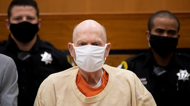 Joseph James DeAngelo, known as the Golden State Killer, attends the second day of victim impact statements at the Gordon D. Schaber Sacramento County Courthouse in Sacramento, California, U.S. August 19, 2020 Santiago Mejia/Pool via REUTERS

