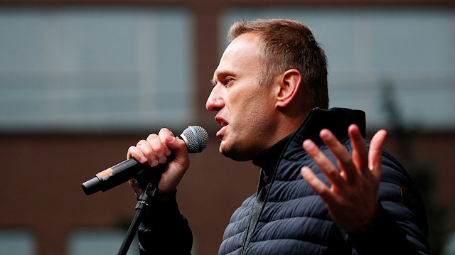 FILE PHOTO: Russian opposition leader Alexei Navalny 