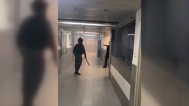 Israil Polisi Dogu Kudus Te Bir Hastanenin Icine Goz Yasartici Gaz Atti