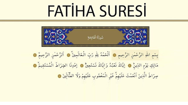Fatiha Suresi okunuşu ve anlamı: Fatih Suresi oku, dinle, ezberle