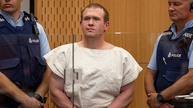  Brenton Tarrant, charged for murder in relation to the mosque attacks