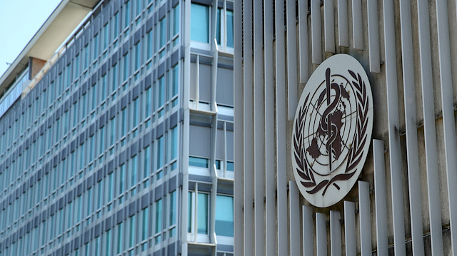 File photo: A logo is pictured on the headquarters of the World Health Organization (WHO) in Geneva, 