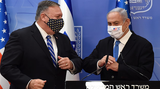 U.S. Secretary of State Mike Pompeo and Israeli Prime Minister Benjamin Netanyahu 