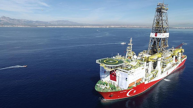 Fatih Sondaj Gemisi Karadeniz'de 320 milyar metreküp doğal gaz rezervi buldu. 