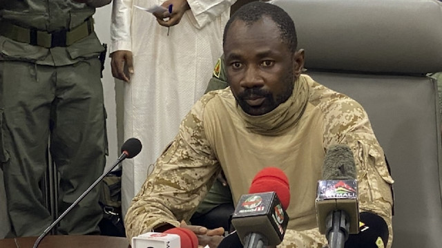 Mali'de askeri cuntanın lideri Assimi Goita.