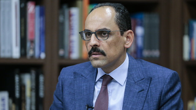Turkish Presidential Spokesperson Ibrahim Kalin