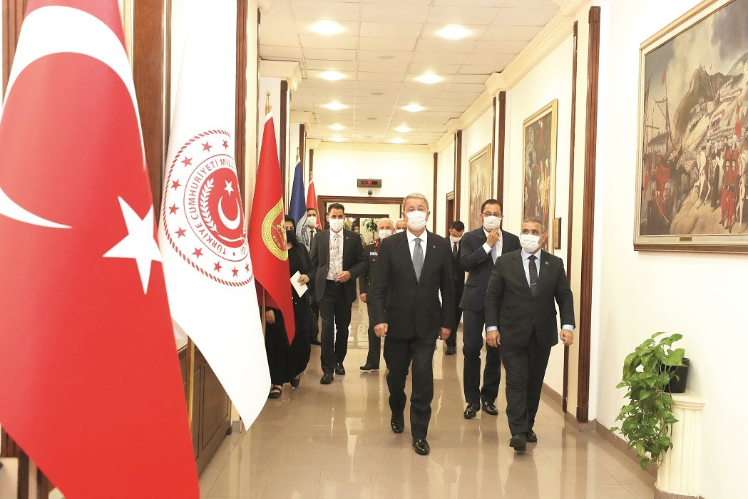 Hulusi Akar ve Halid Meşri