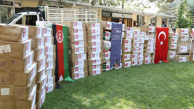 Turkish aid agency sends medical aid to Afghanistan