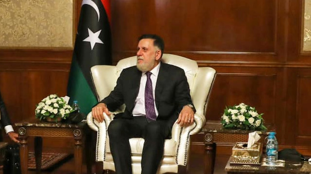 Libya's internationally recognised Prime Minister Fayez al-Sarraj