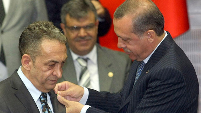 Eski AK Parti milletvekili Mücahit Pehlivan ve Cumhurbaşkanı Recep Tayyip Erdoğan 
