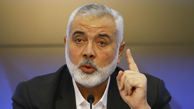 Hamas political chief Ismail Haniyeh