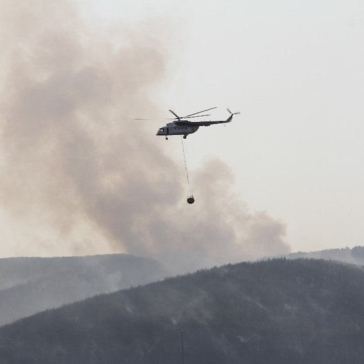 Kastamonu’da ormanlık alanda çıkan yangın söndürülemiyor