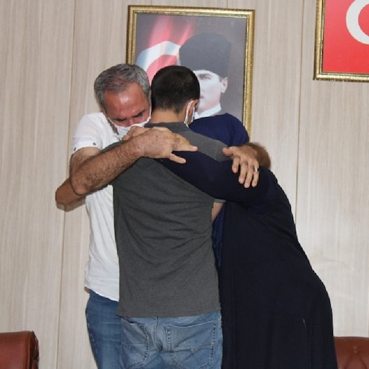 Bir aile daha çocuğuna kavuştu