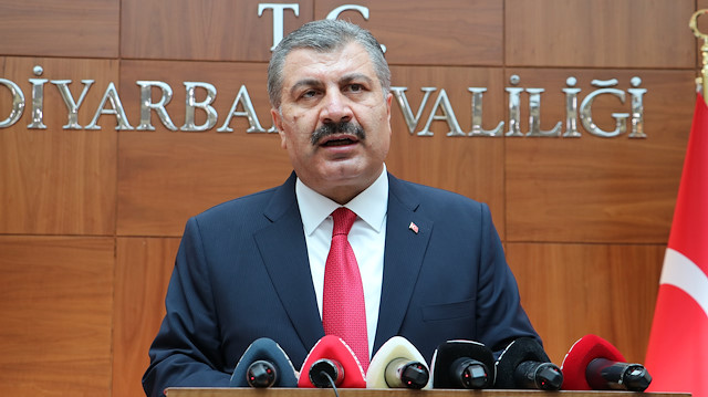 Sağlık Bakanı Fahrettin Koca, Diyarbakır'da