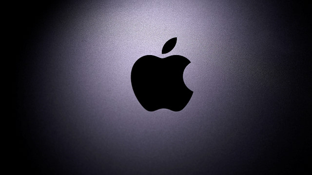 The Apple logo