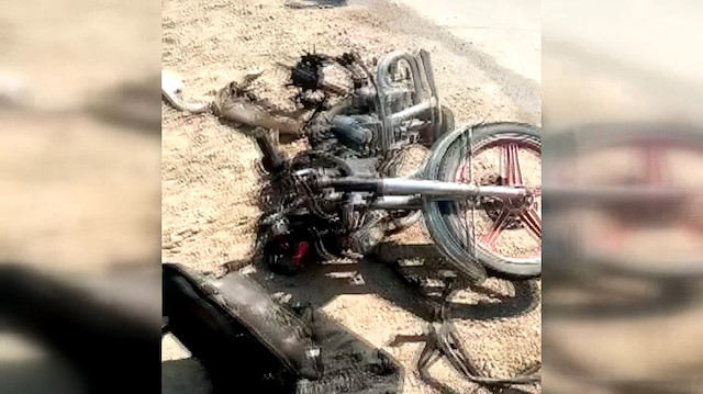 Suriye’de bomba yüklü motosiklet patladı