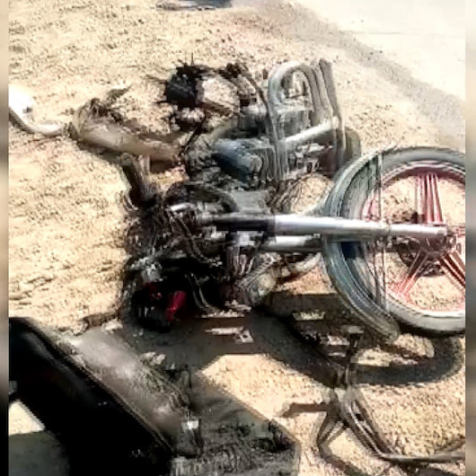 Suriye’de bomba yüklü motosiklet patladı