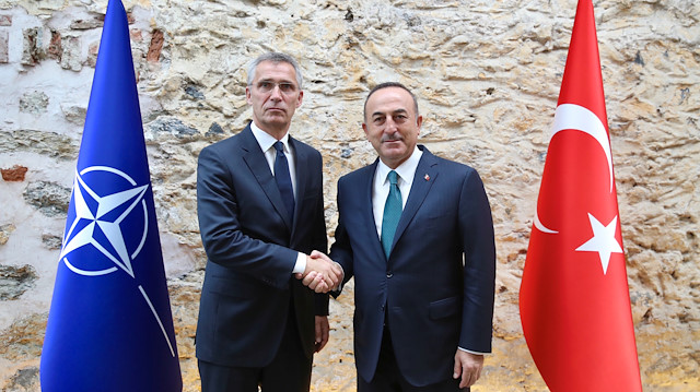 NATO Secretary-General Jens Stoltenberg & Turkish Foreign Minister Mevlüt Çavuşoğlu 