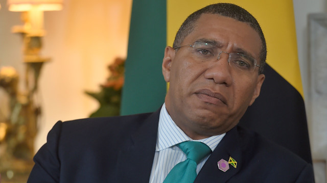 Jamaica's Prime Minister Andrew Holness