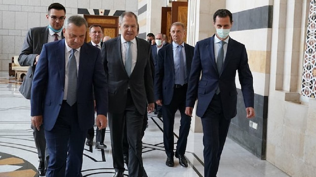 Rusya Dışişleri Bakanı Sergey Lavrov Şam'a geldi. 