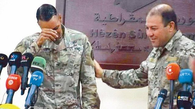 ​في سقطة جديدة.. قائد أمريكي يبكي لعدم قدرته على مساعدة منظمة بي كا كا الإرهابية